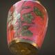 Vase en émaux cloisonnés à décor floral venant d'Inde