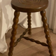 Tabouret tripode vintage