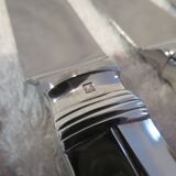 12 silver plated table knives, Christofle Atlantide model