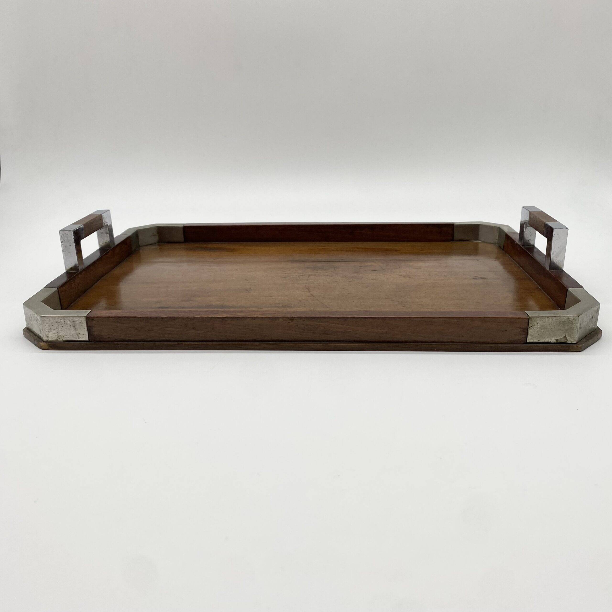 Art Deco wooden plateau – 1930s
