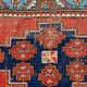 Kazak ancient Caucasian carpet 152x195 cm