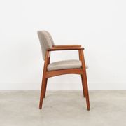 Oak armchair, Danish design, 1960s, designer: Ejner Larsen & Aksel Bender Madsen, production: Fritz