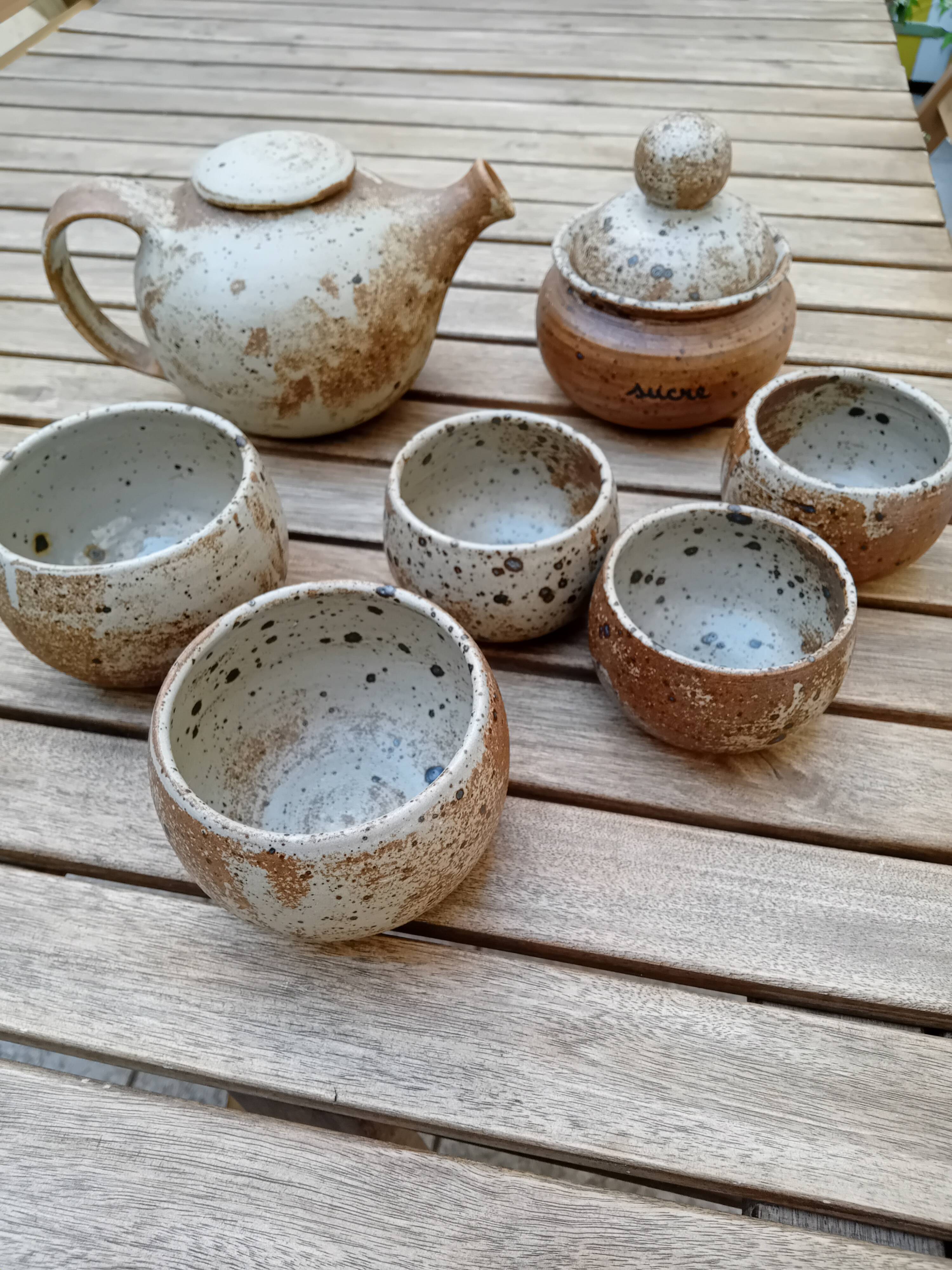 service à café en grès