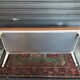 Lather bench and pedestal wood patina beige Louis XVI style