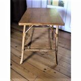 Rattan bedside