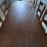 Table de ferme en bois