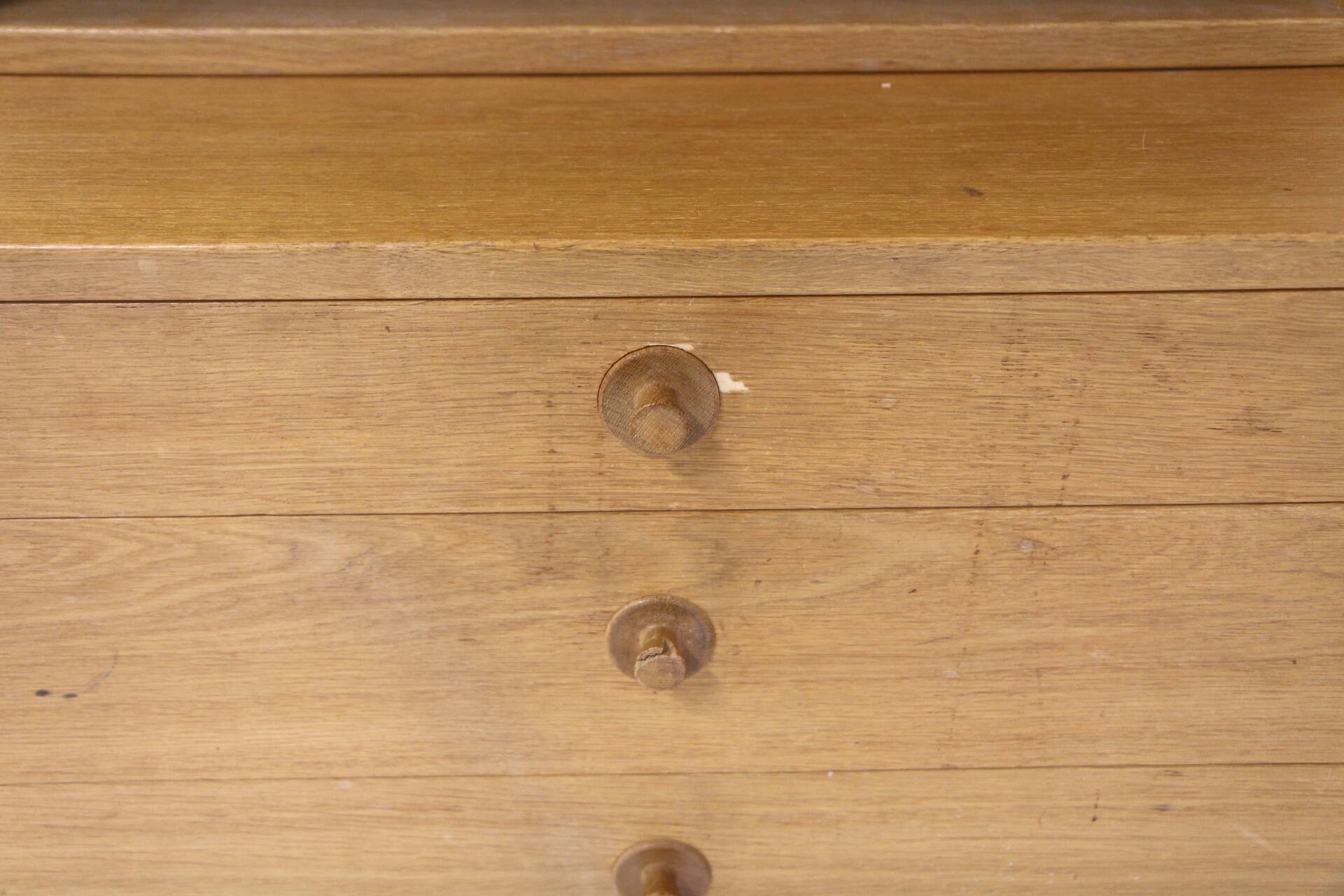 Scandinavian oak library Öresund, Børge Mogensen, Sweden, 1960