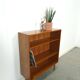 Noten fineer boekenkast LP kast met legplanken nr. 2