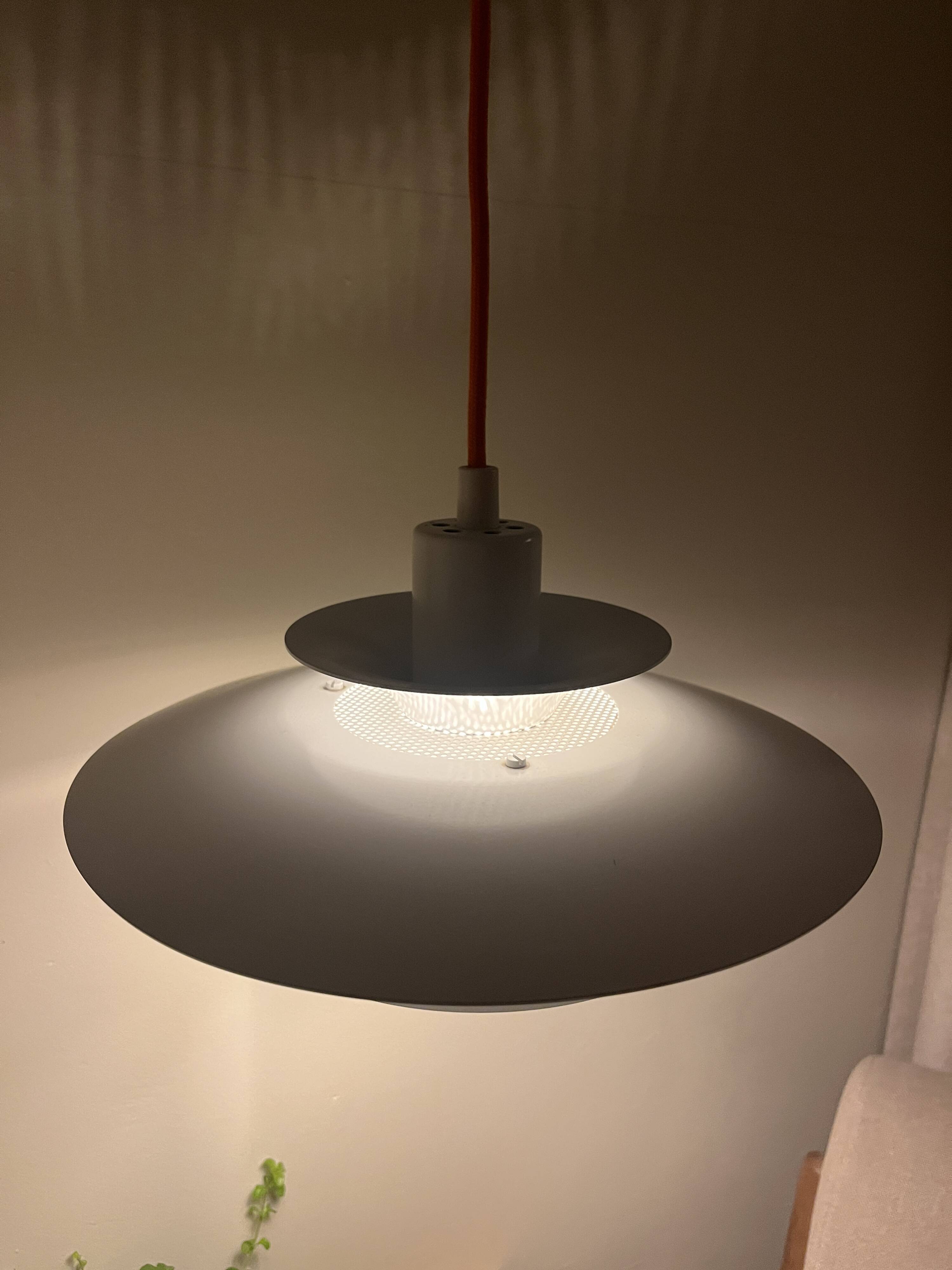 Vintage Danish pendant in style of Louis Poulsen