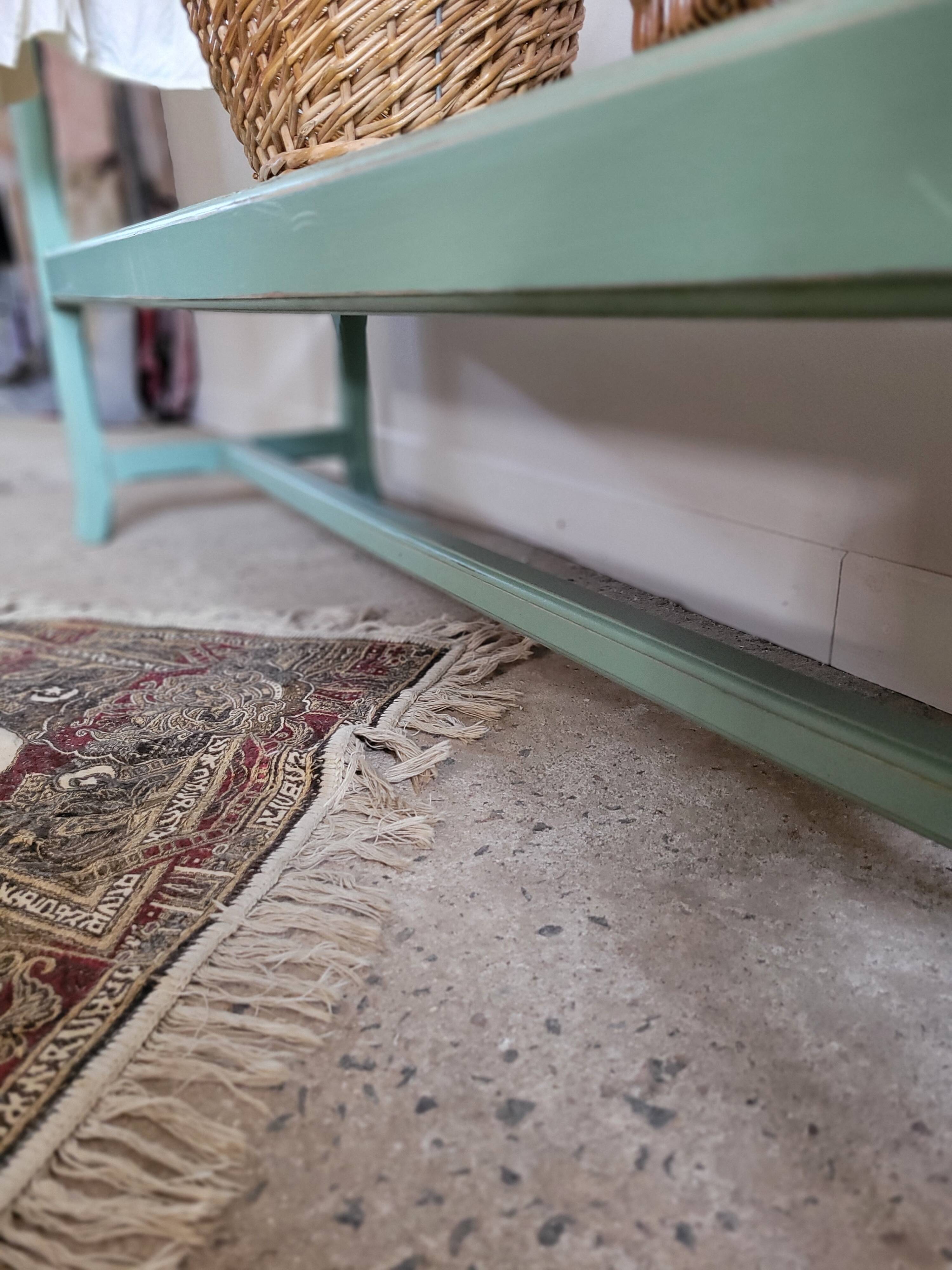 Entrance wardrobe saying "Throw clothes"