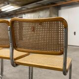 4 Breuer B32 chairs made in italy