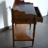 Late 19th-century walnut toilet table - Fully restored