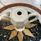 Octagonal jug Creil and Montereau model Pearls - 19th century