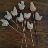 Terracotta garden decorations