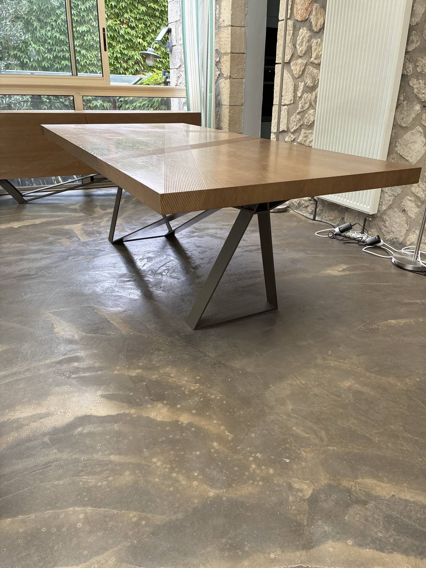 Extensible dining table Roche Bobois