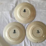 Gien earthenware plates
