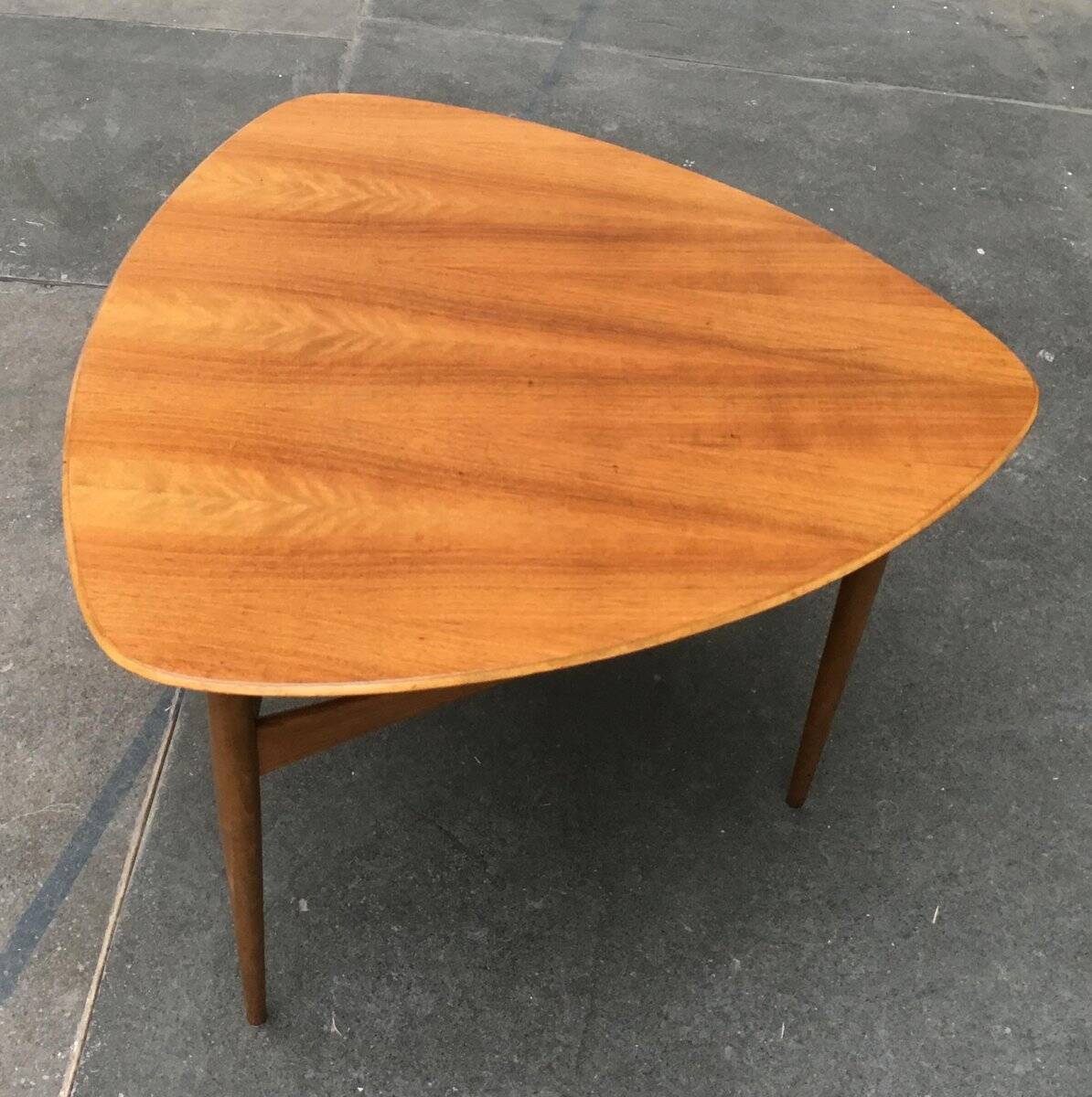 Mid-century tripod coffee table