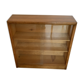 Vitrine en bois et verre