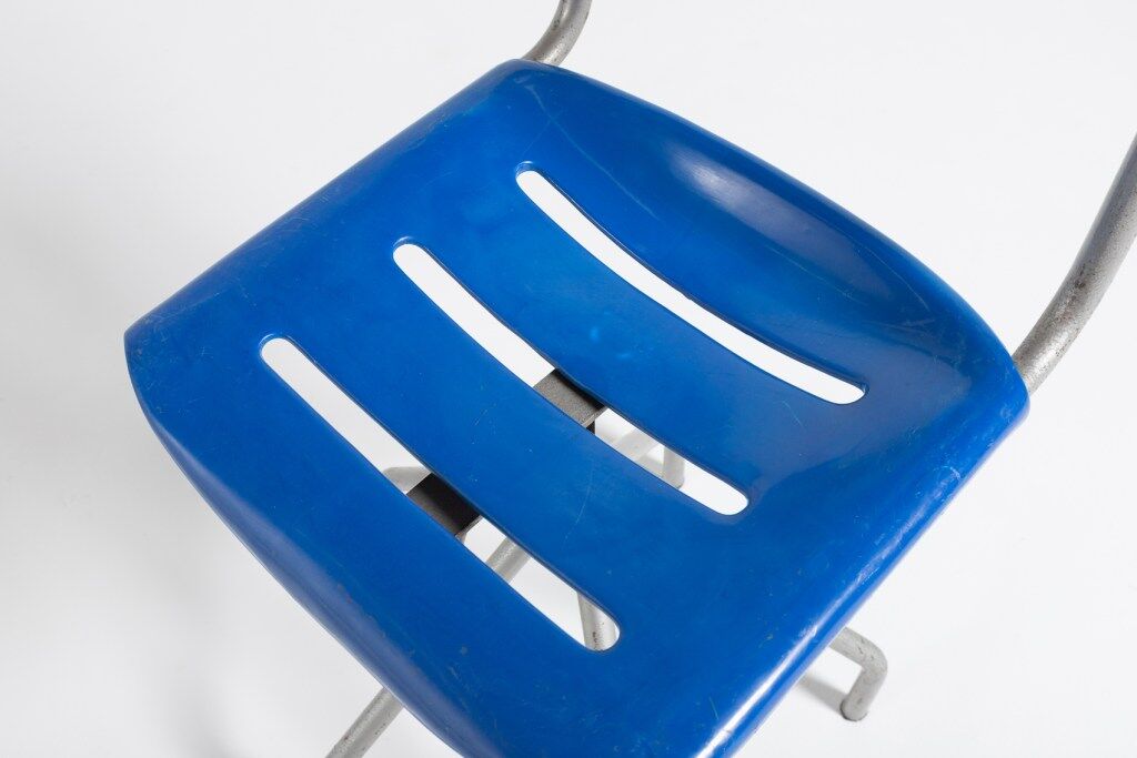 Vintage industrial stool