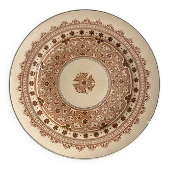 Assiette plate - Henri II Longwy