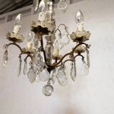 Old chandelier with tassels