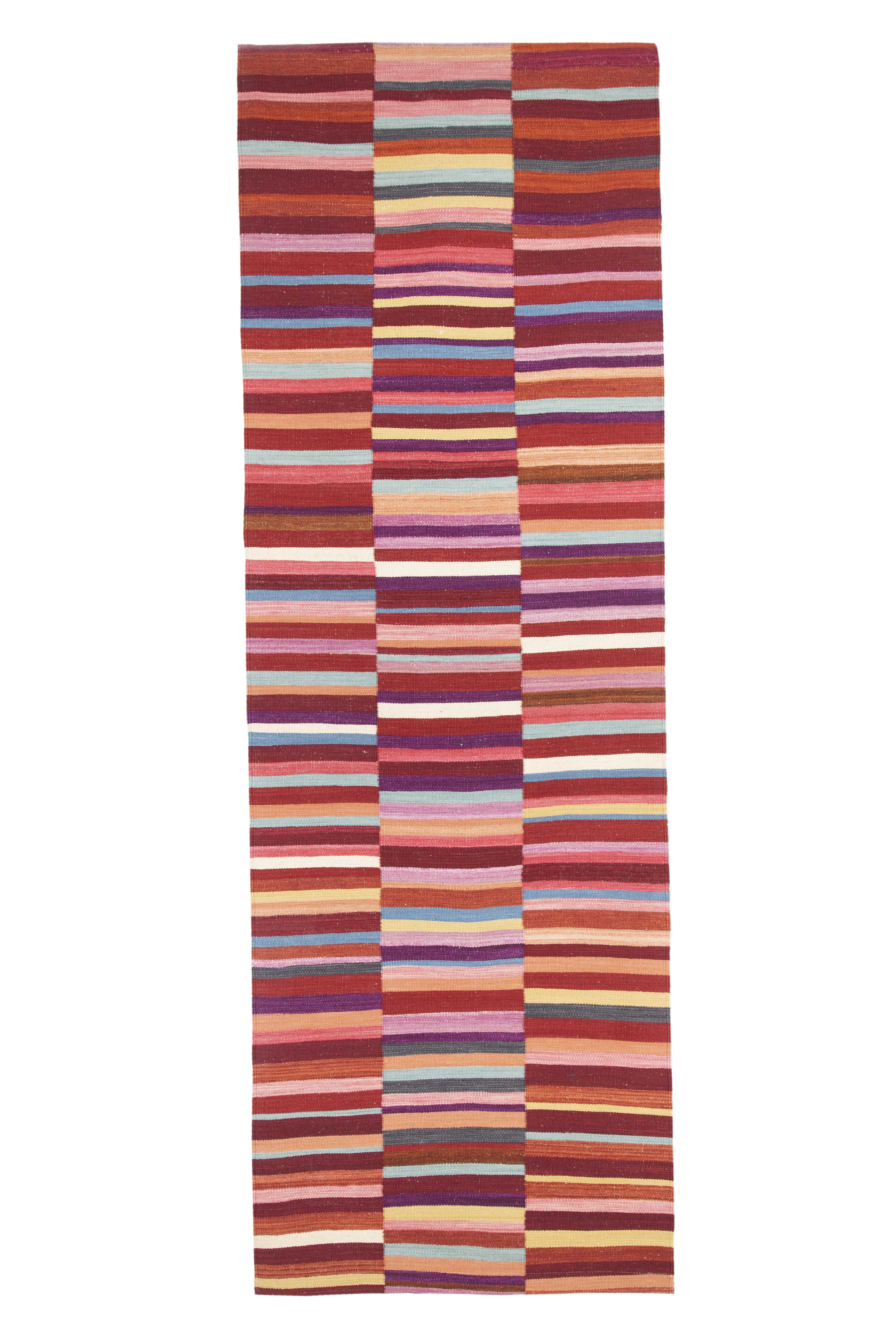 Afghan Pashtun kilim corridor 246 x 83 cm