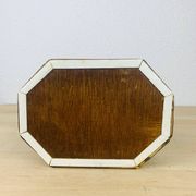 Boîte à bijou marqueterie de nacre vintage