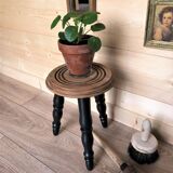 Tripod wooden stool