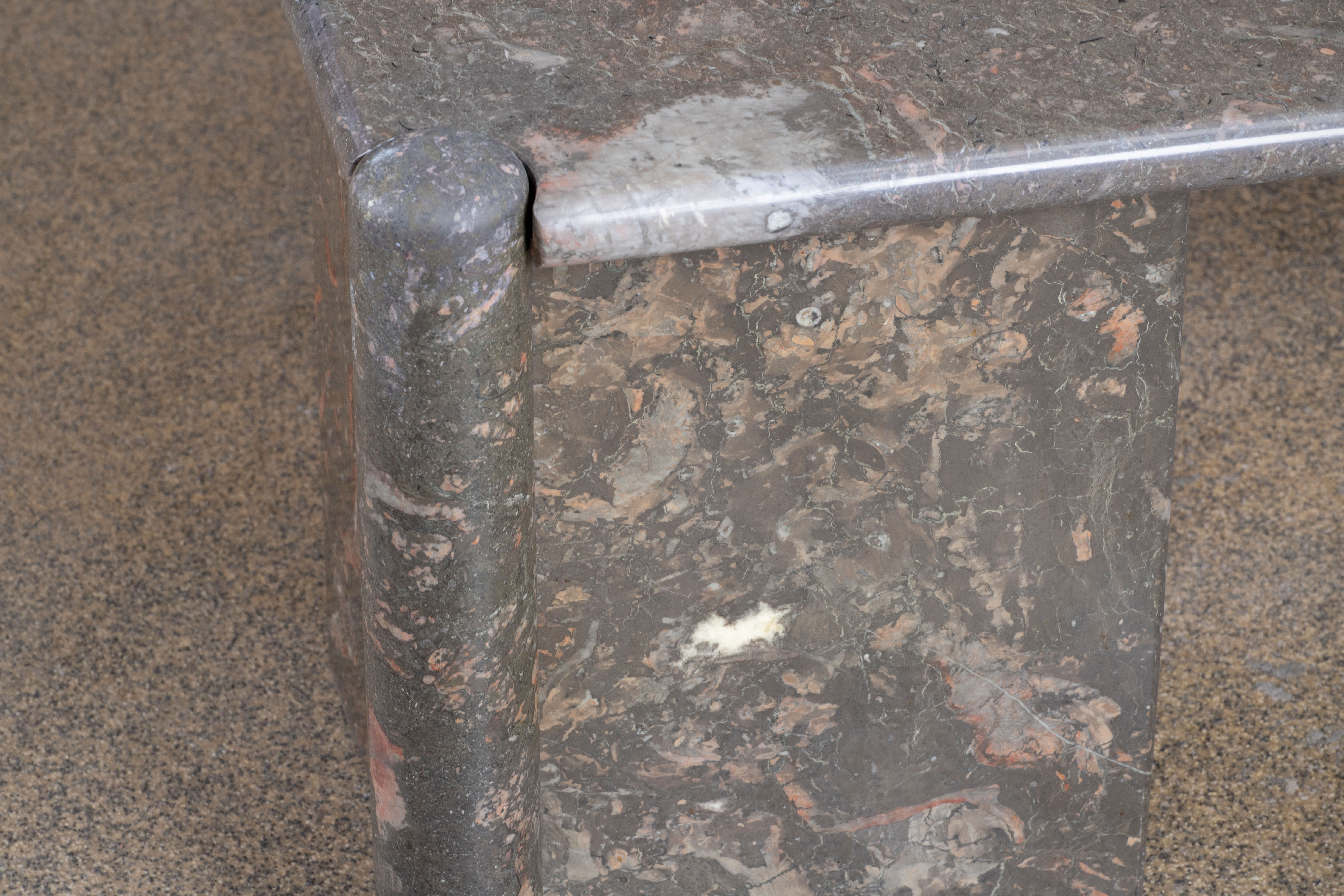 Scandinavian Coffee Table Roche Bobois in Marble – 140 cm