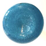 Vase bleu verre soufflé