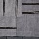 7x10 Vintage Gray & Black Modern Kilim Rug, 213x308Cm