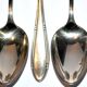 Série de 6 cuillères de table vintage en métal argenté deetjen 100 soupe 21.5cm