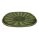 Beautiful large green dish from Danish Knabstrup 1950s