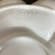 Divided plate, large ceramic flower, Italy