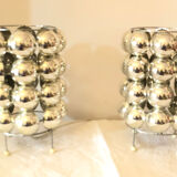 Pair of multi spheres lamps Space Age vintage