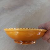 Modernist bowl by Charlotte Corbin in Paris, vintage ceramic from the 1950s.