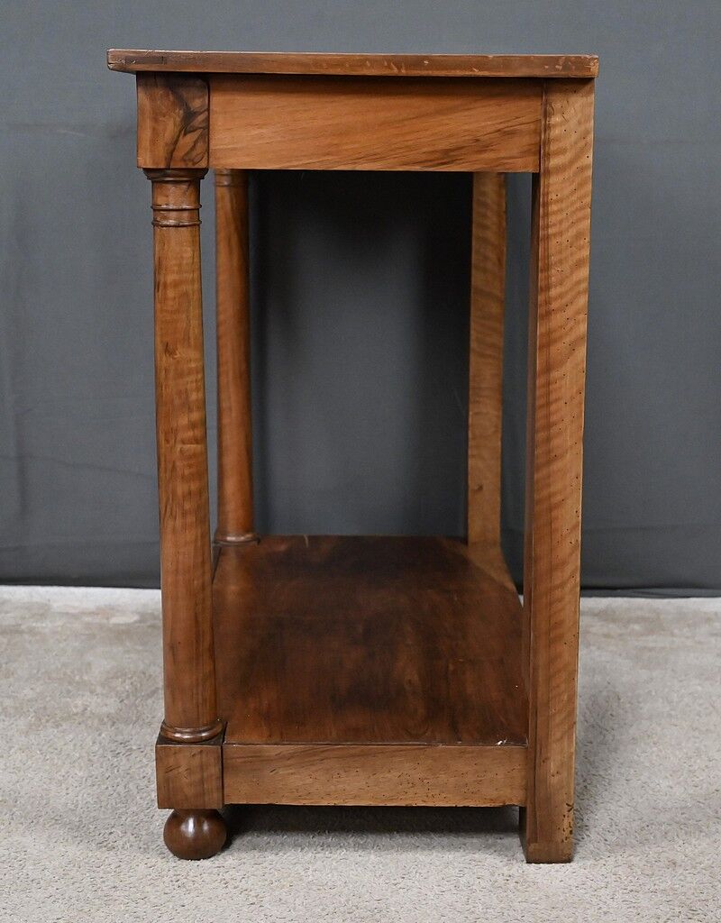 Console de propriété en noyer, époque Empire – début XIXe