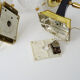 Pair of minimalist vintage wall lamps 50/60