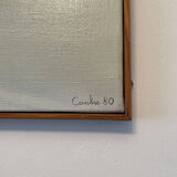 Tableau huile sur toile surréaliste Charly Combes
