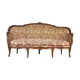Louis XV Bench In Carved Beech And Moulded Corbeille File, 18th Century