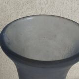 Large Muller vase "in the desert" rare piece signed 40 x 15 cm art deco - collectors