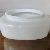 Ceiling light or wall lamp in opaline 1970 1980