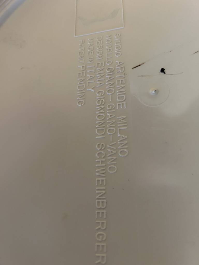 Artemide bedside table