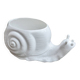 Cache pot zoomorphe " escargot " en céramique blanche 1970 1980