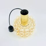 Mid-Century Space Age Bubble Glass Ceiling Light by H. Tynell for Limburg