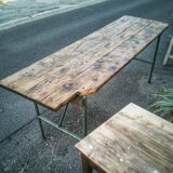 Old guinguette table
