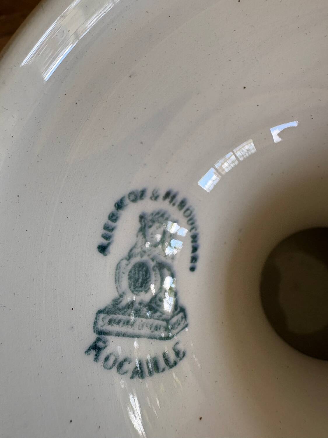 High compote St-Amand A. Lebacqz & M. Bouchart Rocaille model