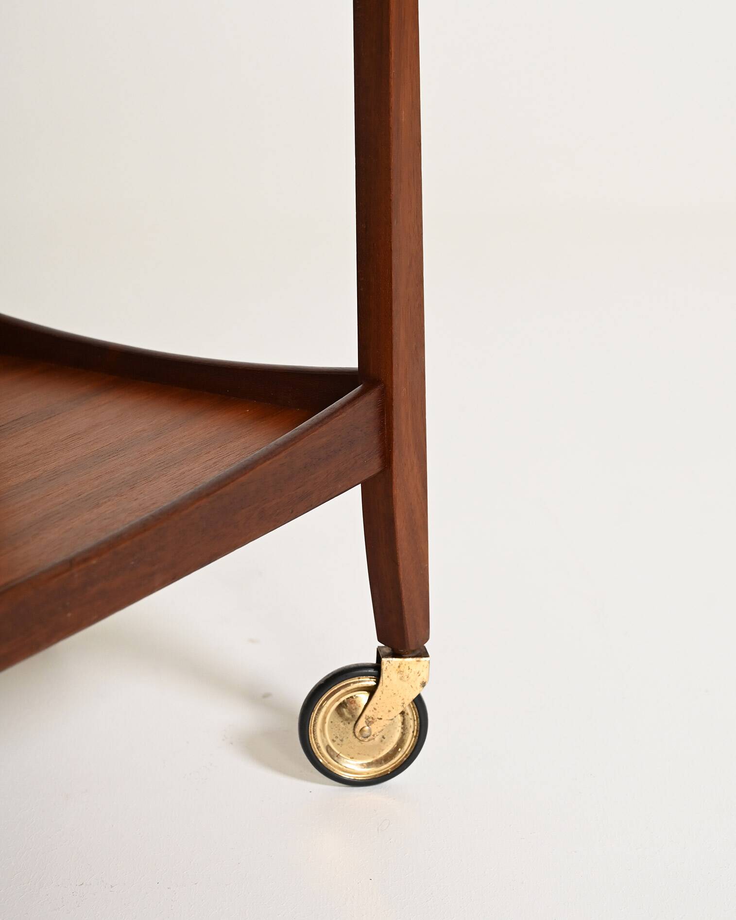 Scandinavian teak trolley, 1960s