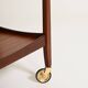 Scandinavian teak trolley, 1960s