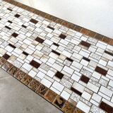 Modernist coffee table in glazed ceramic, circa 1960